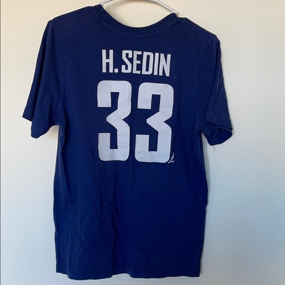 VANCOUVER CANUCKS SEDIN JERSEY TEE - Picture 2 of 3
